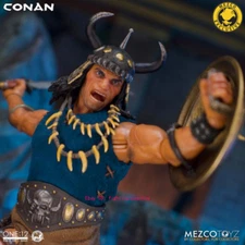 MEZCO TOYZ ONE:12 CONAN THE CONQUEROR 6" Action Figure Model INSTOCK