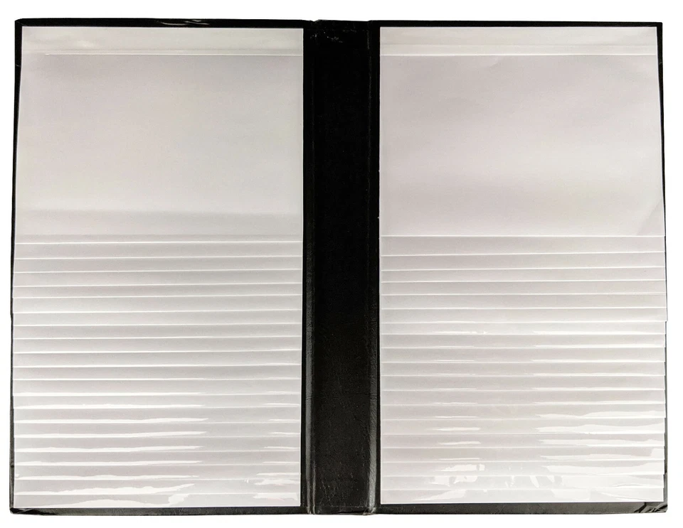 4 Black Flip Photo Albums 16cm x 27cm Each Holds 80 x 6"x 4" Slip In Photographs - Изображение 3 из 4