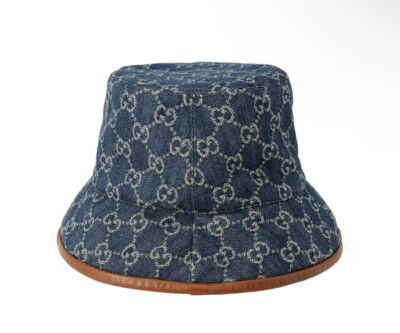 GUCCI デニム バケットハット Lサイズ
