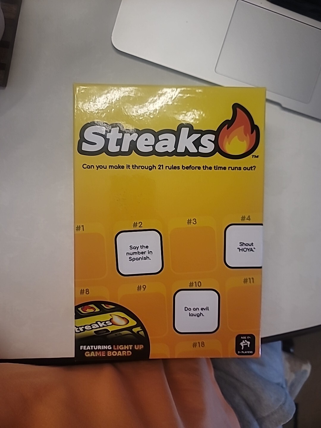 S Streaks Board Game - Family Party Game - New Sealed