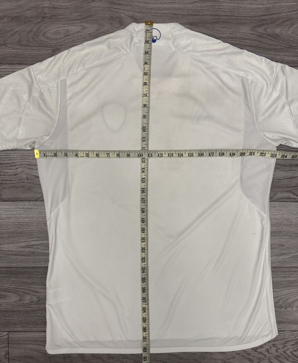 LEEDS UNITED 2023/2024 HOME FOOTBALL SOCCER SHIRT JERSEY ADIDAS