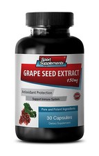Resveratrol 100 - Grape Seed Extract 95 150mg - Ultimate Fat Burner Pills 1B