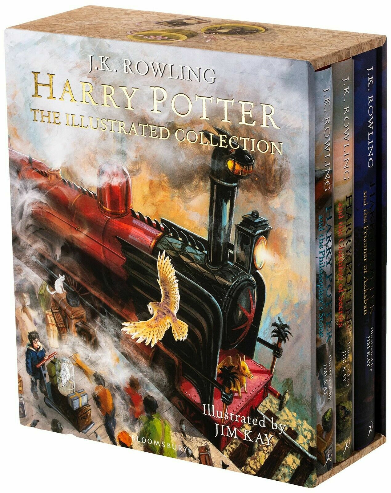 Harry Potter Illustrated Collection Three magical classics by J.K. Rowling Hardc