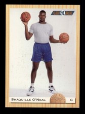 1992-93 CLASSIC DRAFT PICKS #104 SHAQUILLE O'NEAL FLASH BACKS ROOKIE RC MAGIC