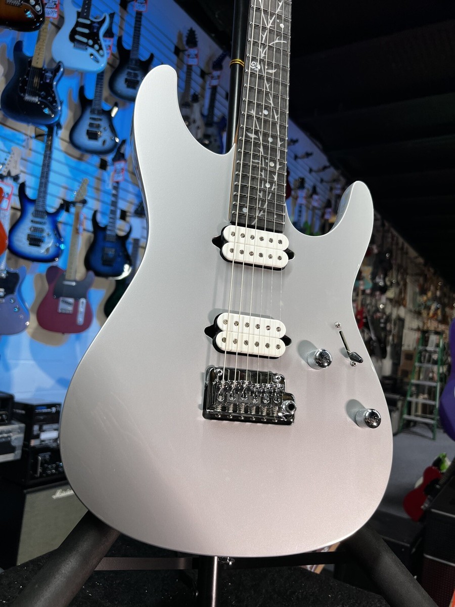 Ibanez TOD10 Tim Henson Signature Electric Guitar Classic Silver