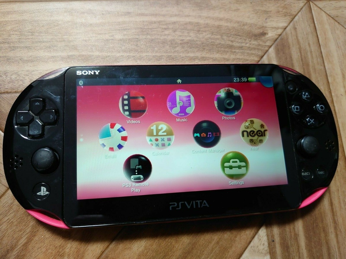 PS Vita PlayStation Vita New Slim Model - PCH-2000 (Light Pink White