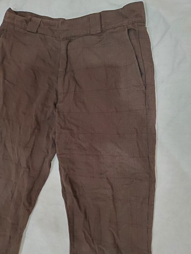 Vintage 90s Emerica Skateboard Pants Men's Size 33 Brown Urban Streetwear - Picture 7 of 14