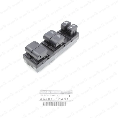 Factory Price Power Window Master Lifter Switch for Nissan 25401-1ka0a 25401-1ka0b - Nissan Window Switch, Electrical Lifter Switch