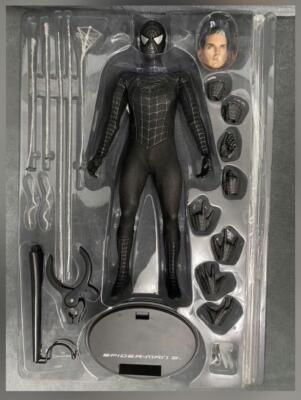 Hot Toys MMS165 スパイダーマン3 ブラックスーツ フィギュア Hot Toys MMS 165 Spiderman Spider-Man 3 (Black Suit Version