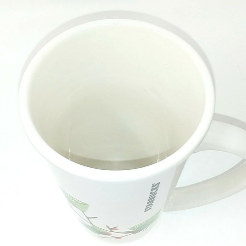 Taza alta de café Starbucks 21 oz navidad 2011 Holiday Holly Grande Latte crema - Imagen 6 de 12