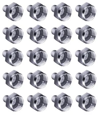 20 qty Male Coax Terminators Port End Caps F Type 75 Ohm Satellite TV RF Install