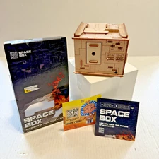 Escape Welt Space Box Escape Room Wooden Brainteaser Puzzle Box For Age 14+