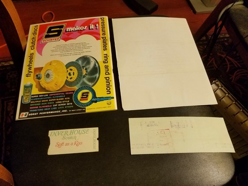 June 30 1974 SCHAEFER 500 Pocono Speedway Souvenir Program w/ Stub Letter Check - Picture 2 of 3