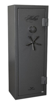   HOLLON BHS-16E SAFE BLACK HAWK SERIES GUN SAFE 90 MIN FIRE EMP KEYPAD   