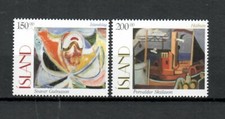 S33954 Islande 1997 Peintures 2v MNH