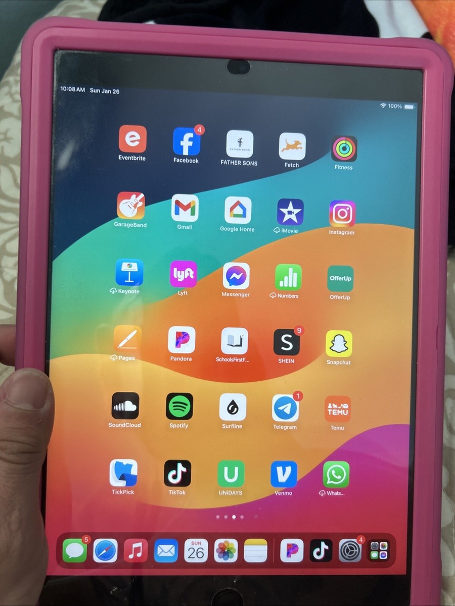 Apple iPad 9th Generation 64gb wifi Space Gray With Tik-tok | eBay