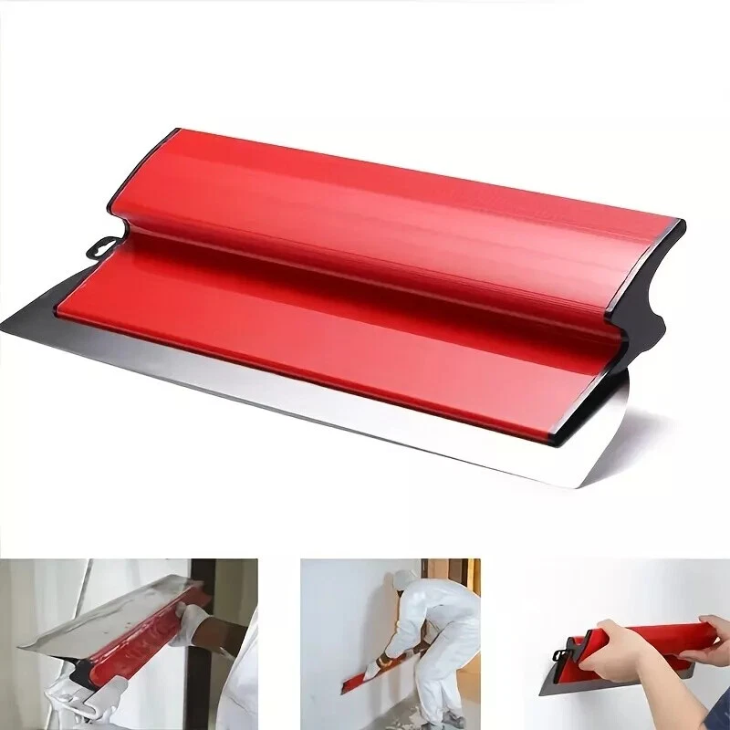 23"/60cm Drywall Finishing Smoothing Spatula Flexible Skimming Blades Wall Tool