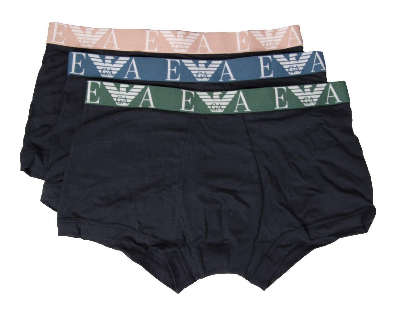 Боксер uomo EMPORIO ARMANI parigamba confezione 3 pezzi tripack elastico a vista в торговом центре Boxer uomo в Париже 12690₽