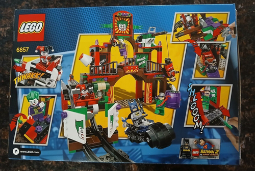 New Sealed Lego Harley Quinn Riddler Robin Set 6857 Dynamic Duo Funhouse Retired - 第 2/6 張圖片