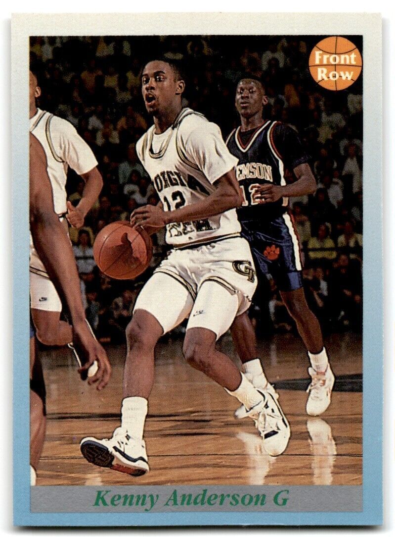 Giacche gialle 1991 92 Prima fila Premier Kenny Anderson Georgia Tech #2