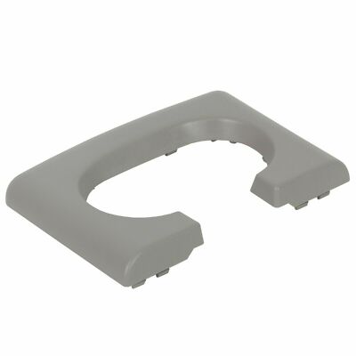 Front Center Console Cup Holder Armrest Cover Pad Fit For Ford F-150 04-14 Grey