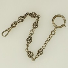 RARE Antique Silver Chain Pocket Watch for Men's fusee repeater tourbillon RAR