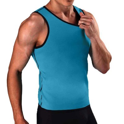 Men Fat Burner Vest Neoprene Sauna Thermo Sweat Body Shaper Waist Trainer Corset