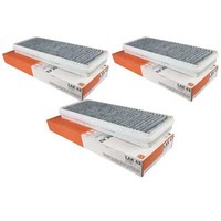 3X Mahle / Knecht Lak 43 Filter Innenraumluft Pollenfilter Innenraumfilter