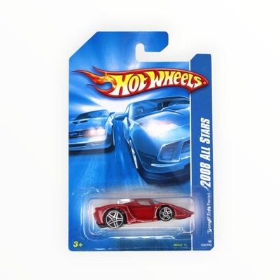 Hot Wheels Tooned Enzo Ferrari 66/196 - Red - 2008 Mainline A