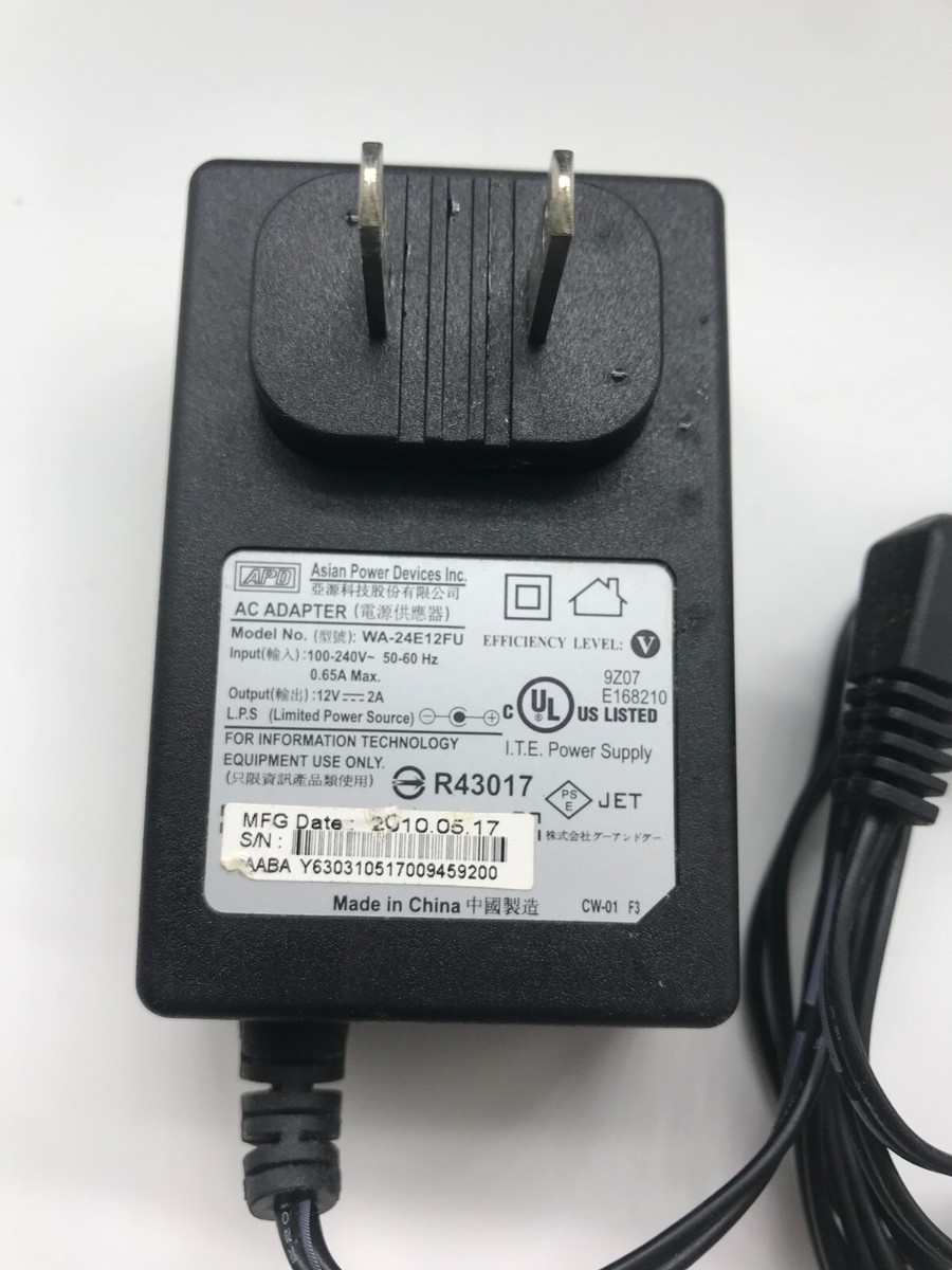 Original APD 12V 2A 24W Power adapter for Toshiba 3.5