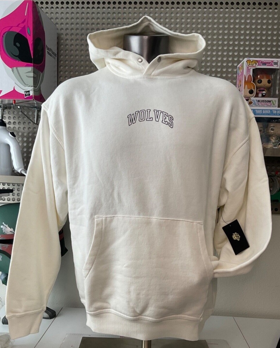 100%の保証 Hoodie Pierce Wolf Native Men's Sport Darc Cream wolves NWT パーカー