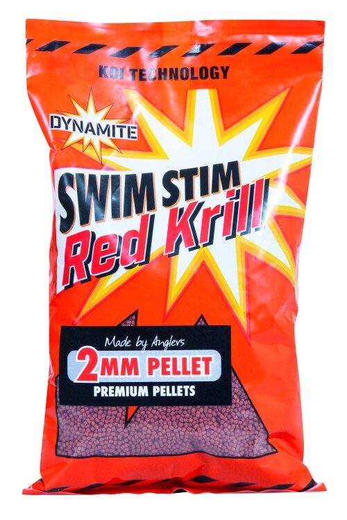 Dynamite Baits Swim Stim Red Krill Pellets 2mm 900g