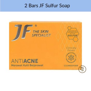 2 BAR JF SULFUR ANTI ACNE TREATMENT 