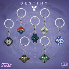 Destiny 2 Optional Emblem Code or Funko POP Ghost Keychain Blind Bag - Official
