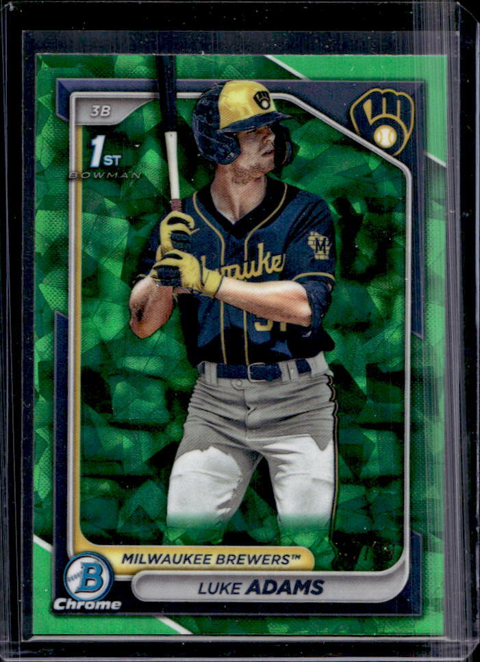 2024 Bowman Chrome Filippo Di Turi 1st Sapphire Gold Refractor Rookie RC #35/50