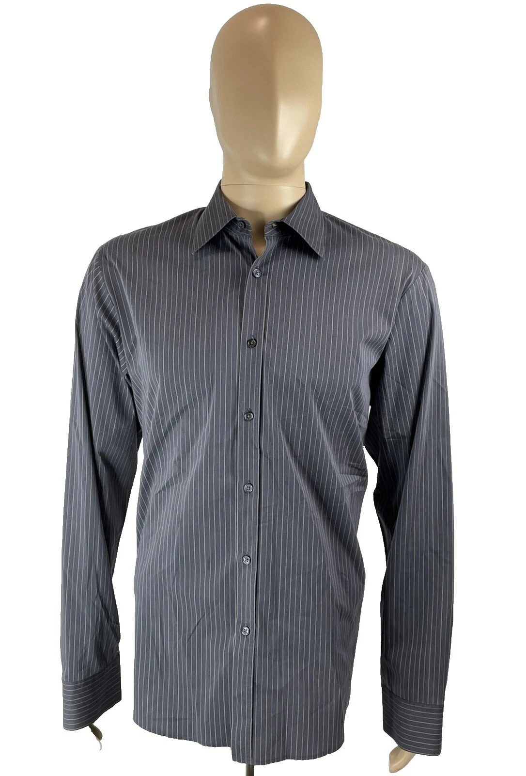 HUGO BOSS Black Regular Fit Dress Shirts for Men