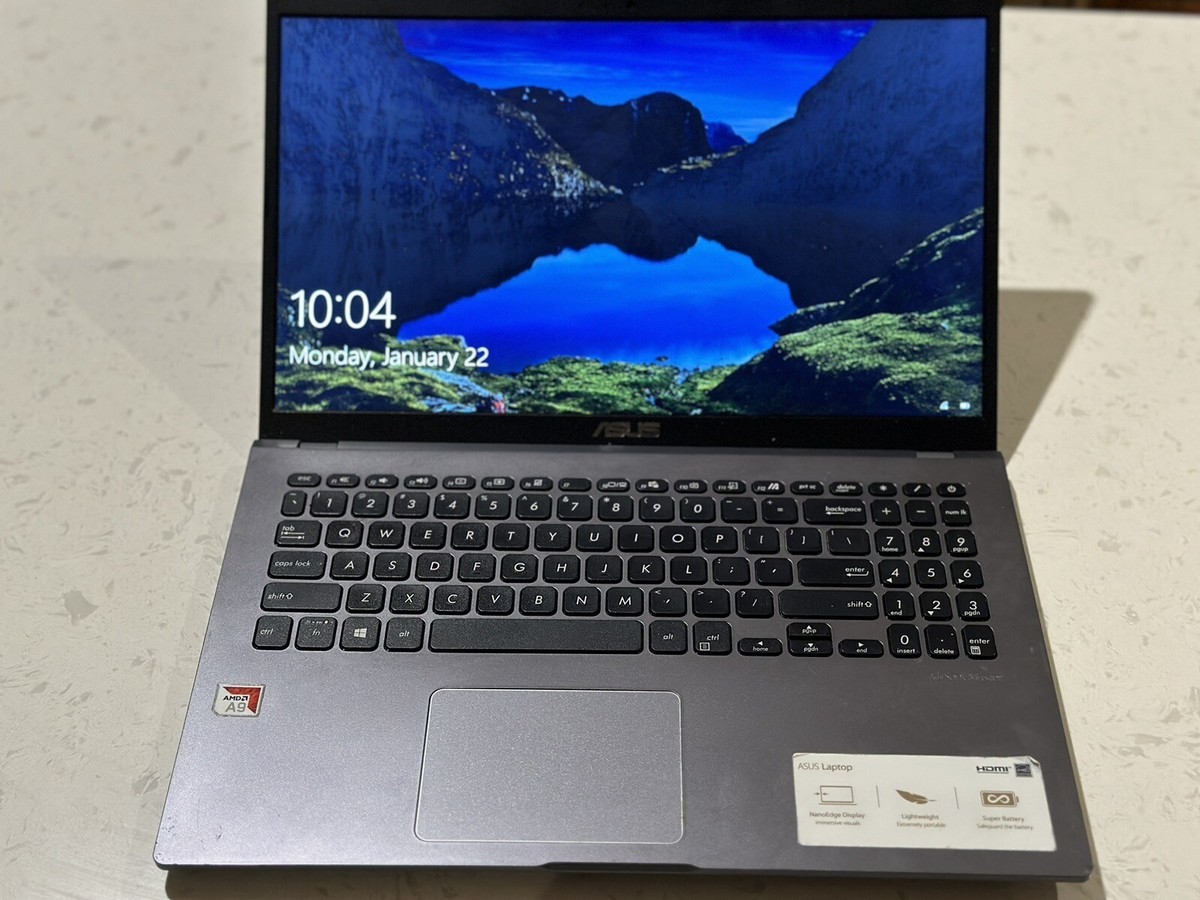 USED ASUS Notebook Laptop D509BA 8G Memory 512G Hard Drive