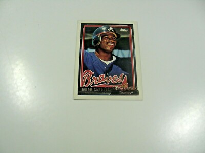 Deion Sanders 1992 Topps Gold Winner card #645