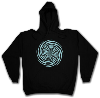 SPIRAL LIGHTNING HOODIE KAPUZENPULLOVER Hypno Labyrinth Mystic Hypnotic Circle