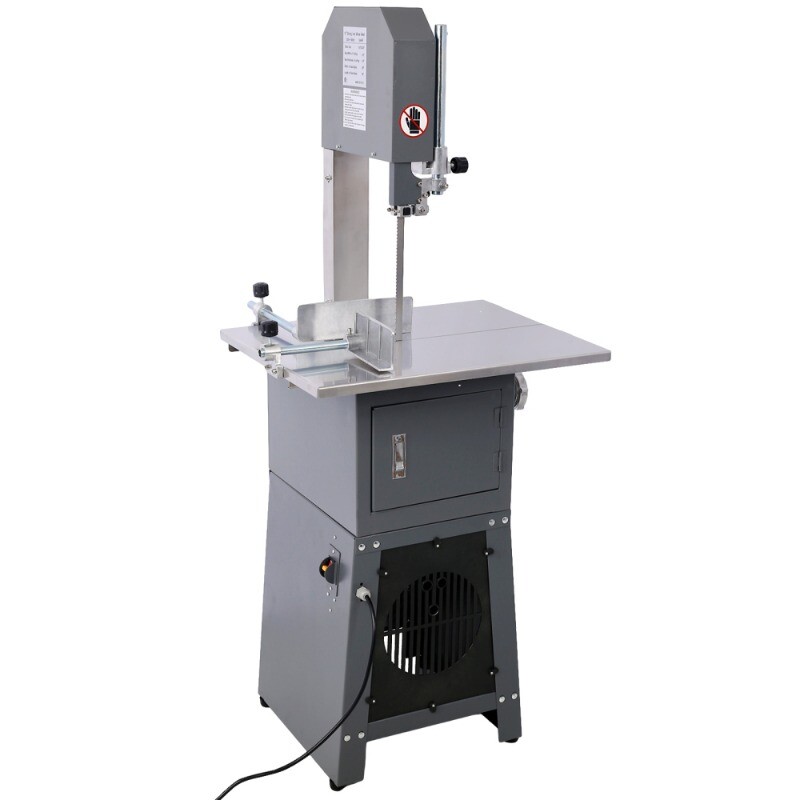 550W Commercial 2-in-1 Commercial Butcher Band Saw Sausage Stuffer Meat Slicer
