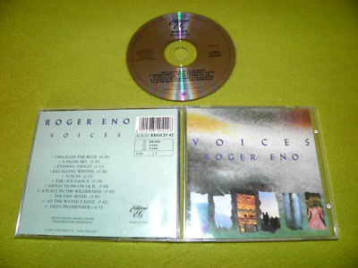 Roger Eno - Voices 1990 UK Editions EG CD / NIMBUS / Remastered / Daniel Lanois