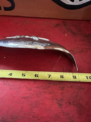 Harley OEM Knucklehead Flathead Rear Fender Tip 666C - Picture 15 of 16