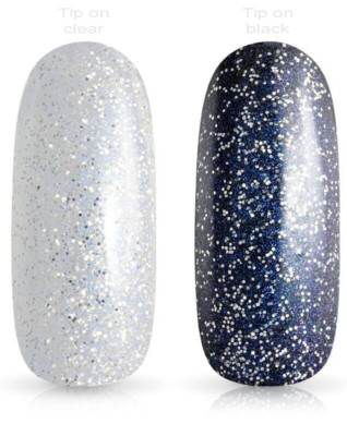 Jolfin LAVENI Shellac - Top-Coat ohne Schwitzsch. silver wonderland 10ml #S2060