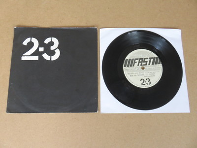 2-3 All Time Low / Where To Now FAST PRODUCT 1978 UK 1st pressing vinyl 7'' FAST2