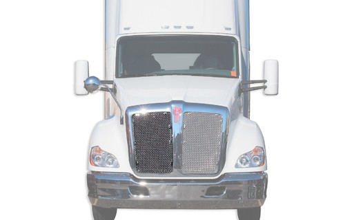 Grille Insert With Bug Screen Passenger Right 1 Pc For Kenworth T680 2013-2018 - Picture 3 of 8