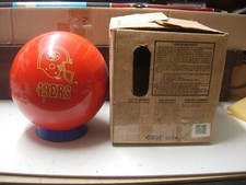g4 12.23 LB NIB NOS 1990 Brunswick USA NFL 49ERS Polyester Bowling Ball HDJ3115