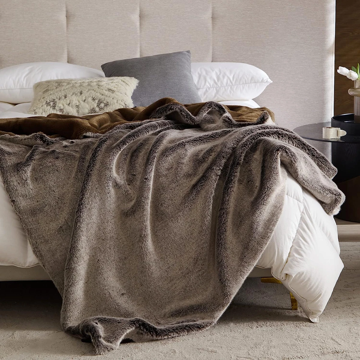Mon Chateau Faux Fur Queen Blanket Costco, 40 OFF