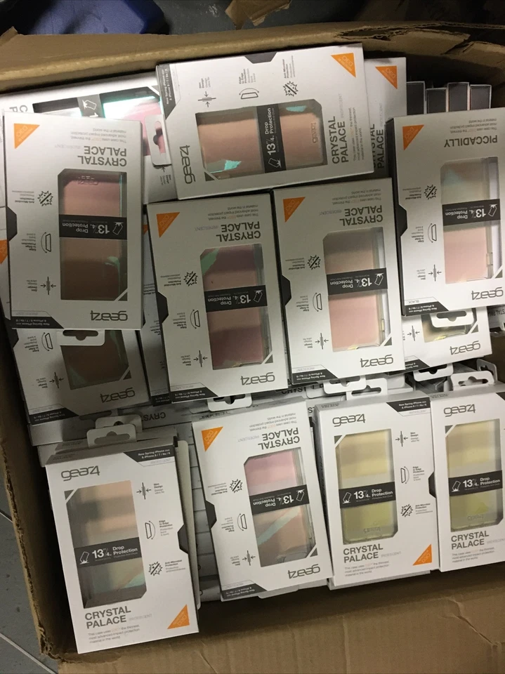 LOT OF 100 Gear4 Crystal Palace Case Apple iPhone SE 2nd Gen/8/7/6s/6 Iridescent - Image 2 of 4