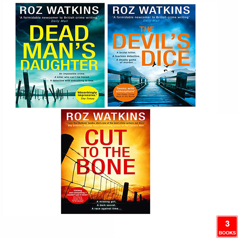 DI Meg Dalton thriller Series 3 Books Collection Set by Roz Watkins Devil’s Dice