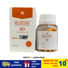 HELIOCARE Oral 60 Capsules Sun Protection Sunblock FREE SHIPPING